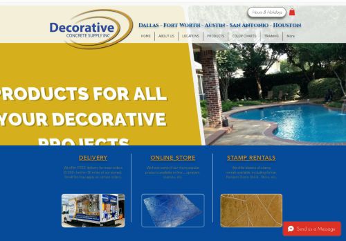 Decorative Concrete Supply capture - 2024-02-07 17:06:39