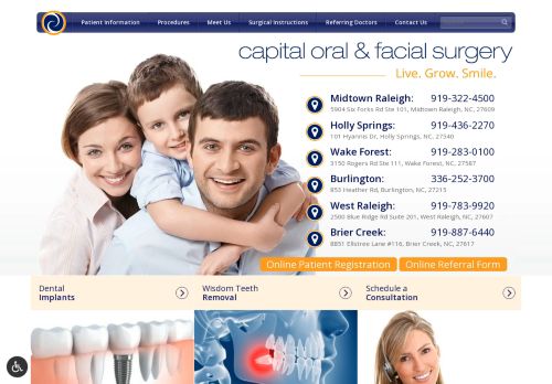 Capital Oral And Facial Surgery capture - 2024-02-07 17:56:42