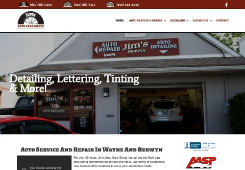 Jims Auto Care Group capture - 2024-02-07 18:15:09