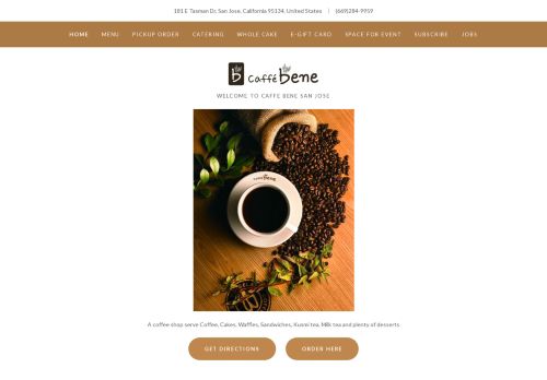 Caffe Bene San Jose capture - 2024-02-08 05:01:46