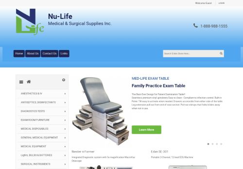 Nu Life Medical And Surgical Supply capture - 2024-02-08 07:20:49