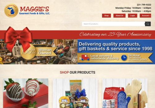 Maggies Gourmet Foods And Gifts capture - 2024-02-08 11:08:37
