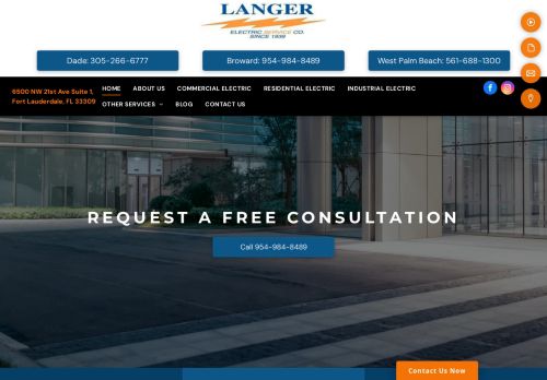 Langer Electric Services capture - 2024-02-08 13:43:20