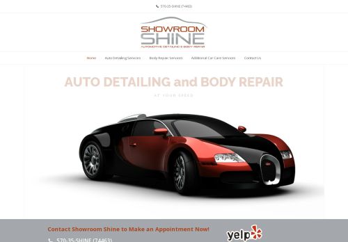 Showroom Shine Auto Detailing And Body Repair capture - 2024-02-08 17:19:27