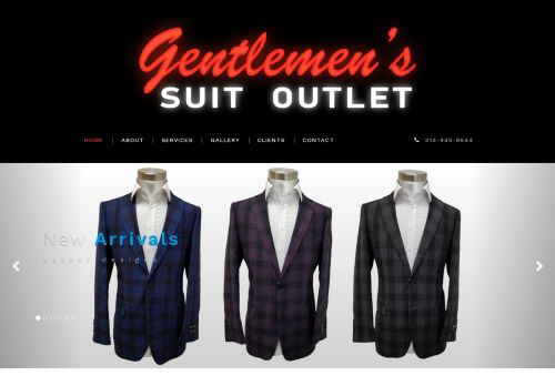 Gentlemens Suit Outlet capture - 2024-02-08 20:18:28