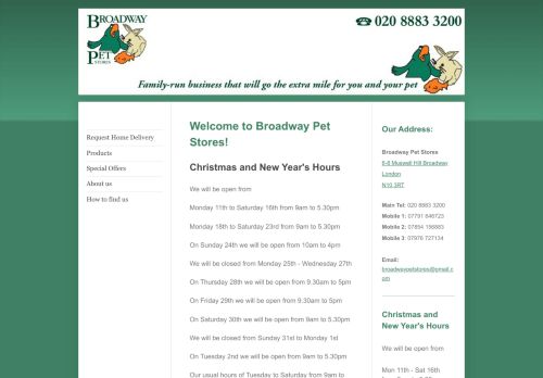 Broadway Pet Stores capture - 2024-02-08 20:58:23