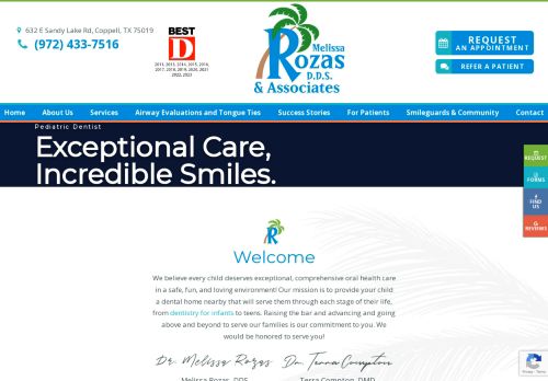 Melissa Rozas DDS & Associates capture - 2024-02-09 05:30:07