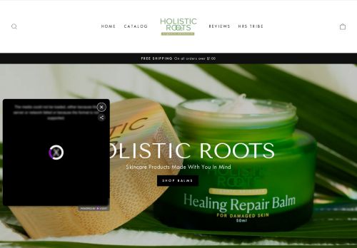 Holistic Roots Skincare capture - 2024-02-09 05:39:29
