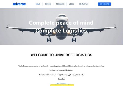 Universe Logistics capture - 2024-02-09 12:34:59