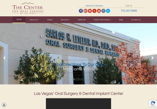 The Center Of Oral Surgery capture - 2024-02-09 16:05:09