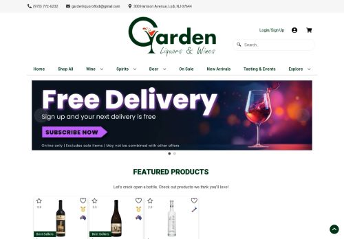 Garden Liquor And Wine capture - 2024-02-10 00:07:42
