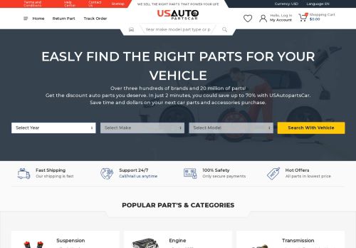Us Auto Parts Car capture - 2024-02-10 17:52:39