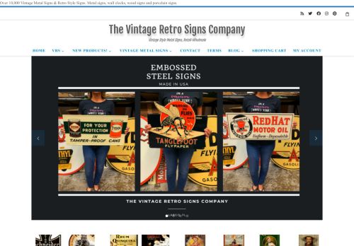 The Vintage And Retro Sign Store capture - 2024-02-10 17:56:09