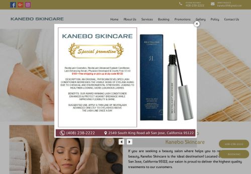 Kanebo Skincare San Jose capture - 2024-02-11 02:10:04