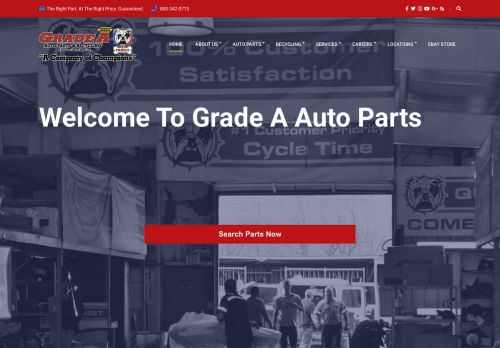Grade A Auto Parts capture - 2024-02-11 15:17:01