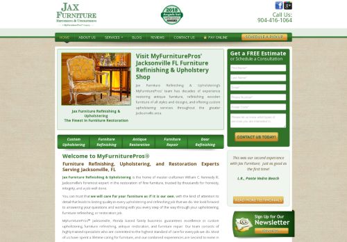 Jax Furniture Refinishing And Upholstering capture - 2024-02-11 17:20:37