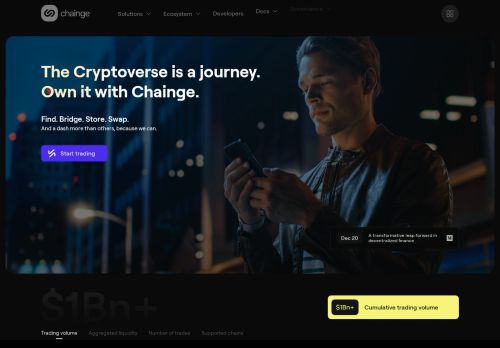 Chainge Finance capture - 2024-02-12 10:40:49