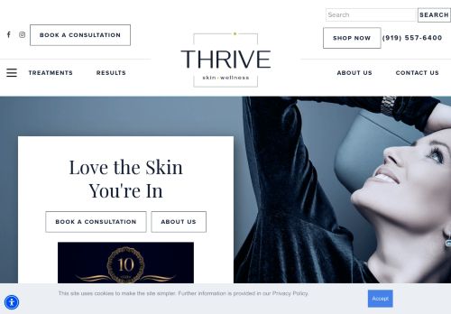 Thrive Skin And Wellness capture - 2024-02-12 11:21:49