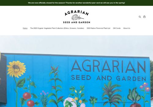 Agrarian Seed And Garden capture - 2024-02-12 12:11:56