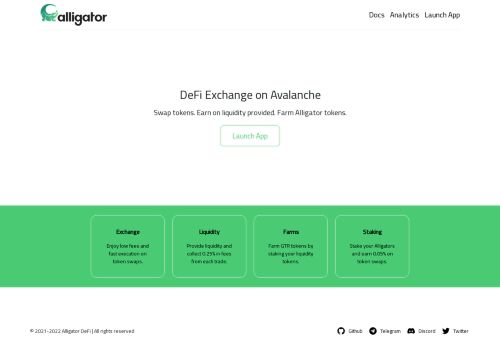 Alligator Exchange capture - 2024-02-12 19:25:27