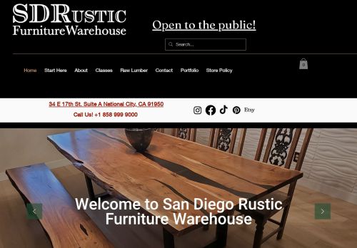 San Diego Rustic Furniture capture - 2024-02-14 18:01:55