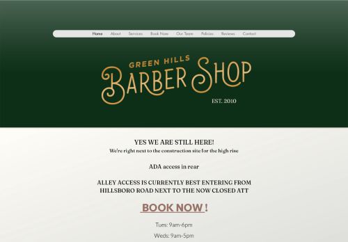 Green Hills Barber Shop capture - 2024-02-14 23:58:33