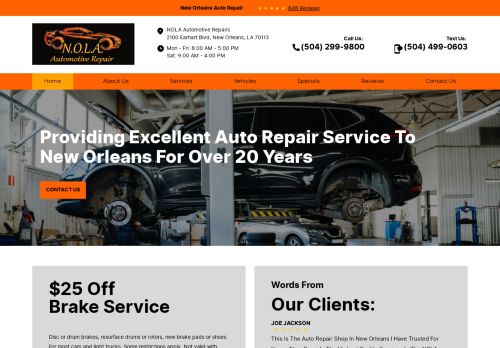 Nola Automotive Repairs capture - 2024-02-15 21:20:09