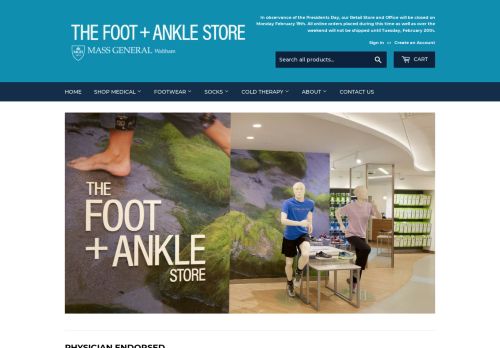 The Foot And Ankle Store capture - 2024-02-16 08:20:53