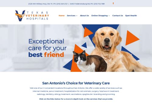 Texas Veterinary Hospital capture - 2024-02-16 11:00:50