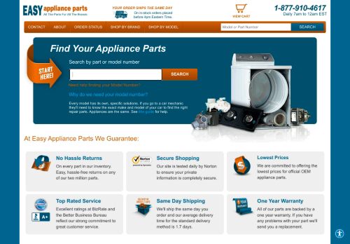 Easy Appliance Parts capture - 2024-02-16 15:31:55