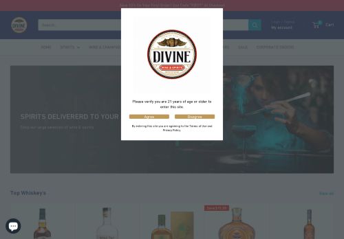 Divine Liquors capture - 2024-02-17 13:08:23