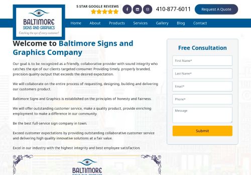 Baltimore Signs And Graphics capture - 2024-02-17 13:33:16