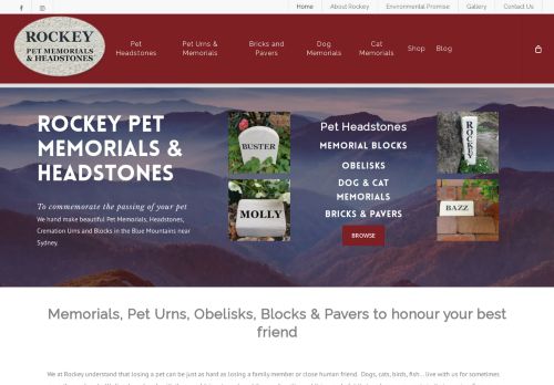 Rockey Pet Memorials & Headstones capture - 2024-02-17 14:28:04