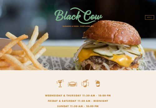 Black Cow Burgers capture - 2024-02-17 16:11:02