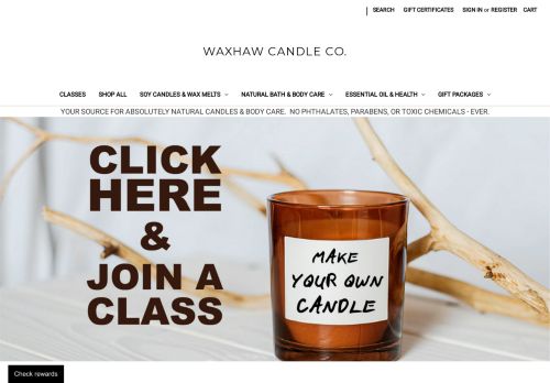 Waxhaw Candle Company capture - 2024-02-17 19:28:12