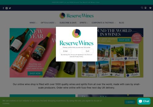 Reserve Wines capture - 2024-02-18 01:22:06