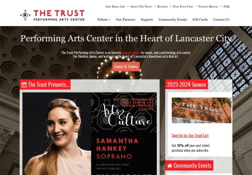 The Trust Perfoming Arts Center capture - 2024-02-18 11:02:12