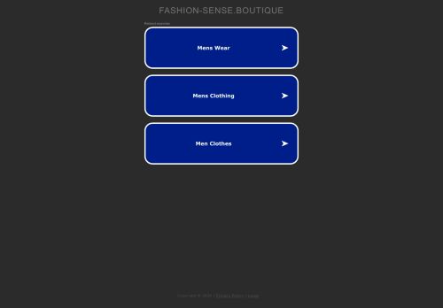 Fashion Sense Boutique capture - 2024-02-18 12:39:53