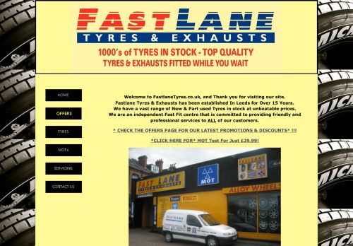 Fast Lane Tyres And Exhausts capture - 2024-02-18 13:04:24