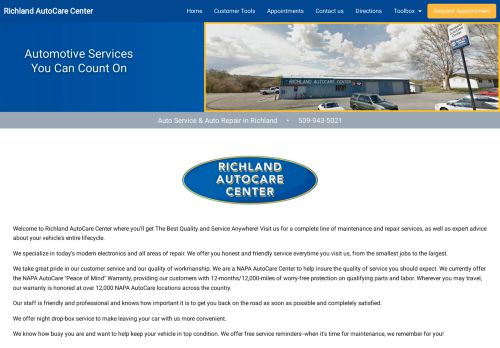 Richland Autocare Center capture - 2024-02-21 01:06:22