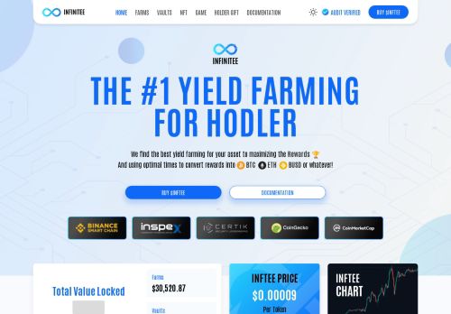 Infinitee Finance capture - 2024-02-21 14:10:49