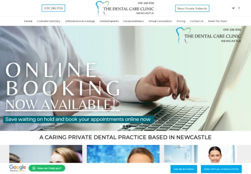 The Dental Care Clinic capture - 2024-02-21 17:28:44