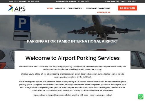 Airport Parking Services capture - 2024-02-21 20:57:10