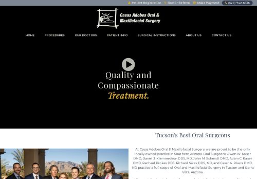 Casas Adobes Oral And Maxillofacial Surgery capture - 2024-02-21 21:23:16