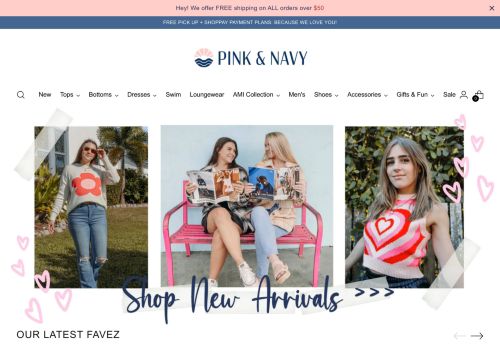 Pink And Navy Boutique capture - 2024-02-21 23:19:33