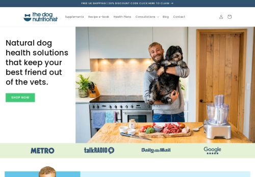 The Dog Nutritionist capture - 2024-02-22 11:11:22