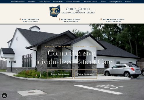 Ohios Center For Oral Facial Implant Surgery capture - 2024-02-23 00:40:04
