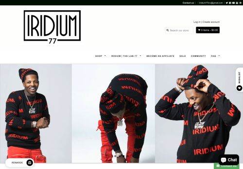 Iridium Clothing Co capture - 2024-02-23 01:39:26