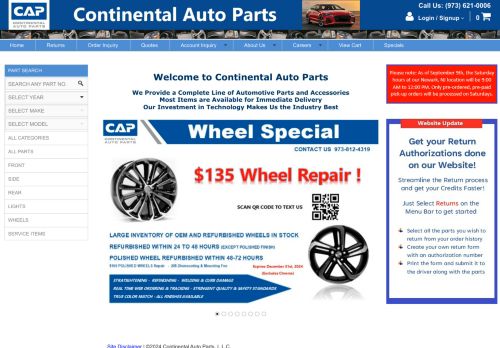 Continental Auto Parts capture - 2024-02-23 07:37:30