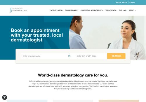 Forefront Dermatology capture - 2024-02-23 15:36:10